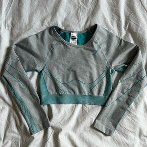 Gymshark Apex Long sleeve Crop Top